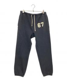 POLO RALPH LAUREN（ポロ・ラルフローレン）の古着「スウェットパンツ」｜ブラック×ホワイト