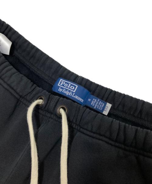 POLO RALPH LAUREN（ポロ・ラルフローレン）POLO RALPH LAUREN (ポロ・ラルフローレン) スウェットパンツ ブラック×ホワイト サイズ:Mの古着・服飾アイテム