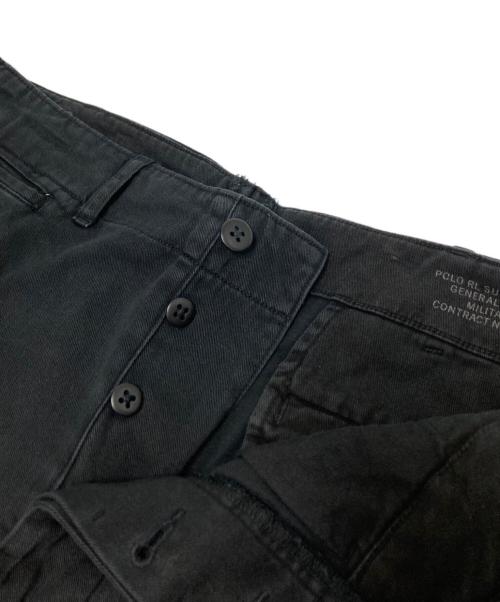 POLO RALPH LAUREN（ポロ・ラルフローレン）POLO RALPH LAUREN (ポロ・ラルフローレン) チノフィールドパンツ ブラック サイズ:W32×L32の古着・服飾アイテム