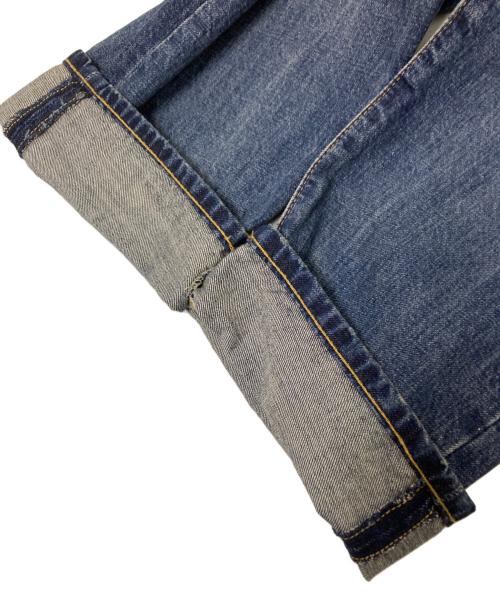 POLO RALPH LAUREN（ポロ・ラルフローレン）POLO RALPH LAUREN (ポロ・ラルフローレン) 加工デニムパンツ インディゴ サイズ:W32×L30の古着・服飾アイテム