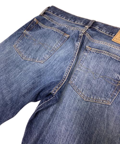 POLO RALPH LAUREN（ポロ・ラルフローレン）POLO RALPH LAUREN (ポロ・ラルフローレン) 加工デニムパンツ インディゴ サイズ:W32×L30の古着・服飾アイテム