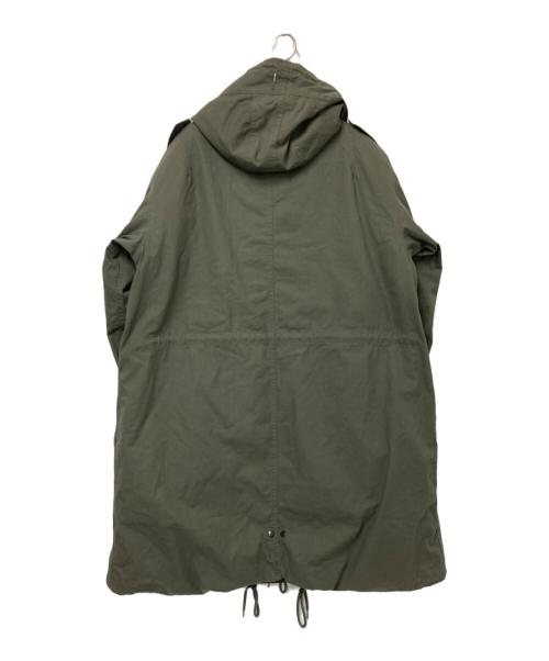 HOUSTON（ヒューストン）HOUSTON (ヒューストン) フーデッドコート グリーン サイズ:XX-SMALL REGULARの古着・服飾アイテム