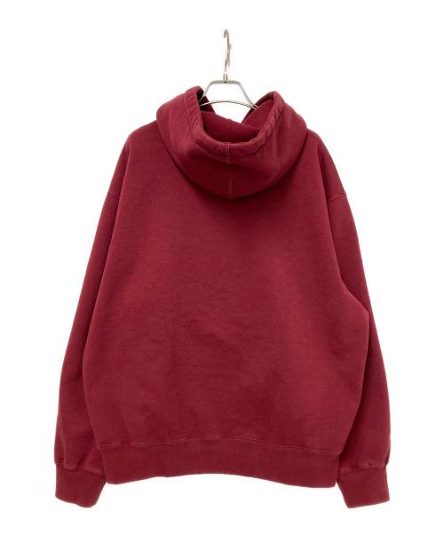SUPREME（シュプリーム）SUPREME (シュプリーム) OLD ENGLISH HOODIE レッド サイズ:Mの古着・服飾アイテム