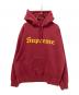 SUPREME（シュプリーム）の古着「OLD ENGLISH HOODIE」｜レッド