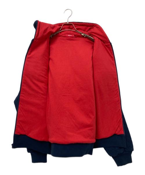 SUPREME（シュプリーム）SUPREME (シュプリーム) Quilted zip hooded sweatshirt ネイビー サイズ:Mの古着・服飾アイテム