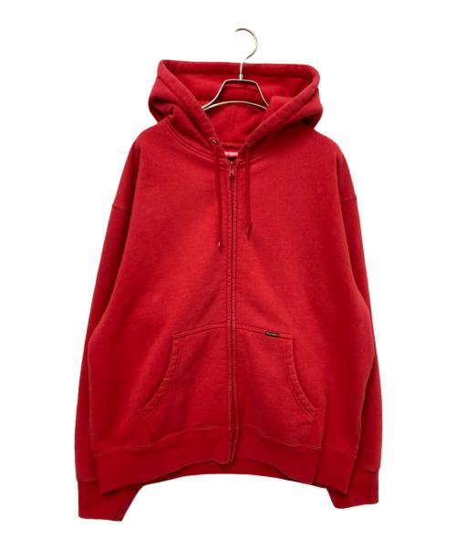 SUPREME（シュプリーム）SUPREME (シュプリーム) WORK ZIP UP HOODED SWEATSHIRT レッド サイズ:Mの古着・服飾アイテム