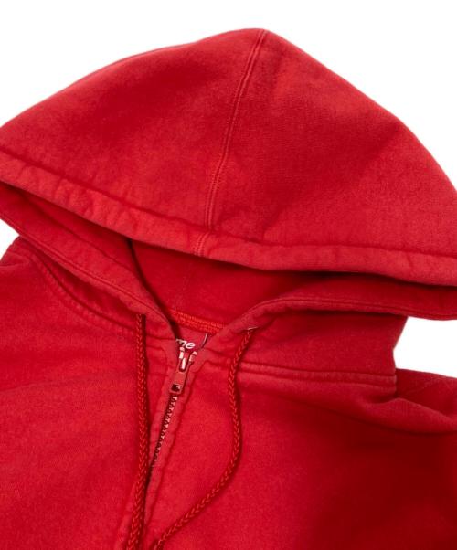 SUPREME（シュプリーム）SUPREME (シュプリーム) WORK ZIP UP HOODED SWEATSHIRT レッド サイズ:Mの古着・服飾アイテム