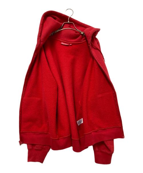 SUPREME（シュプリーム）SUPREME (シュプリーム) WORK ZIP UP HOODED SWEATSHIRT レッド サイズ:Mの古着・服飾アイテム