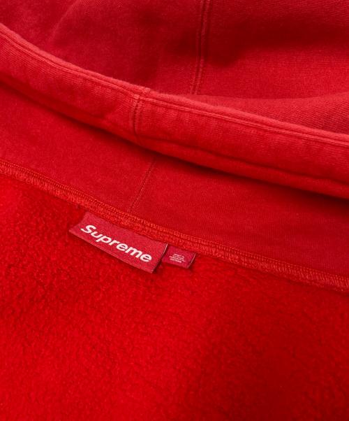 SUPREME（シュプリーム）SUPREME (シュプリーム) WORK ZIP UP HOODED SWEATSHIRT レッド サイズ:Mの古着・服飾アイテム