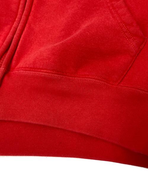 SUPREME（シュプリーム）SUPREME (シュプリーム) WORK ZIP UP HOODED SWEATSHIRT レッド サイズ:Mの古着・服飾アイテム