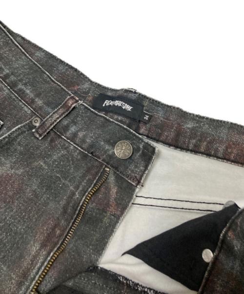 FUCKING AWESOME（ファッキンオーサム）FUCKING AWESOME (ファッキンオーサム) MILLER PLAIN DENIM SHORT ブラック サイズ:34の古着・服飾アイテム