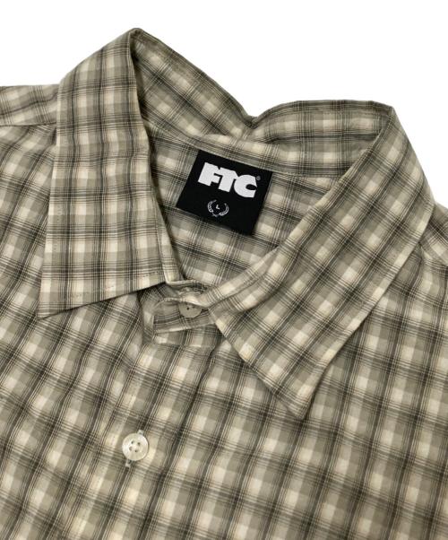 FTC（エフティーシー）FTC (エフティーシー) Plaid Shirt ベージュ サイズ: Lの古着・服飾アイテム