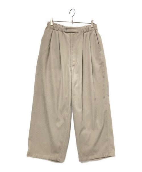 JOURNAL STANDARD（ジャーナルスタンダード）JOURNAL STANDARD (ジャーナルスタンダード) コーデュロイ エア クルー パンツ ベージュ サイズ:Mの古着・服飾アイテム
