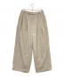 JOURNAL STANDARD（ジャーナルスタンダード）の古着「コーデュロイ エア クルー パンツ」｜ベージュ