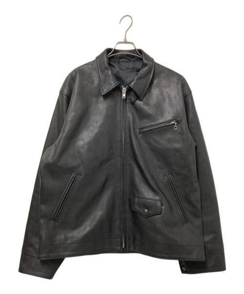 J.S HOMESTEAD（ジャーナルスタンダード ホームステッド）J.S HOMESTEAD (ジャーナルスタンダード ホームステッド) ゴート ネイキッド デトロイト ライダー ブラック サイズ: Lの古着・服飾アイテム