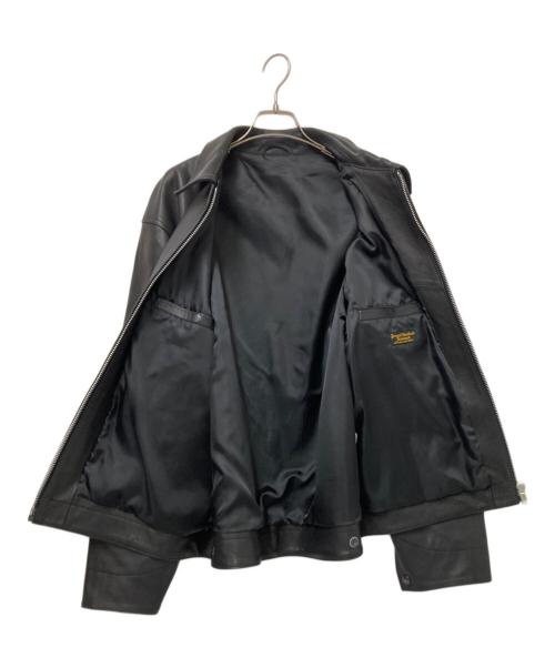 J.S HOMESTEAD（ジャーナルスタンダード ホームステッド）J.S HOMESTEAD (ジャーナルスタンダード ホームステッド) ゴート ネイキッド デトロイト ライダー ブラック サイズ: Lの古着・服飾アイテム