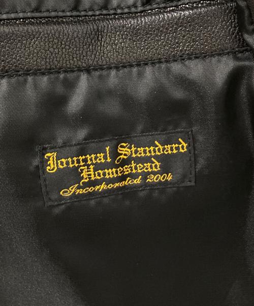 J.S HOMESTEAD（ジャーナルスタンダード ホームステッド）J.S HOMESTEAD (ジャーナルスタンダード ホームステッド) ゴート ネイキッド デトロイト ライダー ブラック サイズ: Lの古着・服飾アイテム