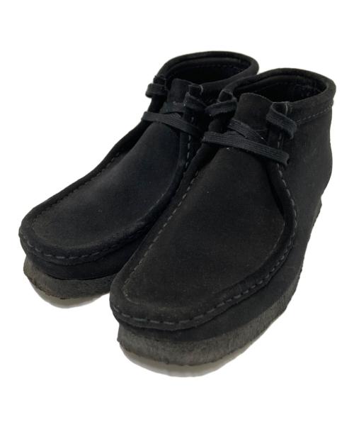 CLARKS（クラークス）CLARKS (クラークス) ワラビーブーツ ブラック サイズ:23.0㎝の古着・服飾アイテム