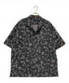 THE NORTH FACEザ ノース フェイス）の古着「S/S ALOHA VENT SHIRT」｜ブラック×グレー