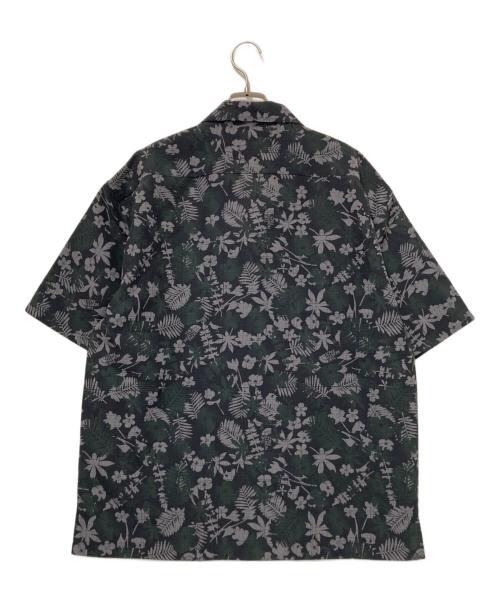 THE NORTH FACE（ザ ノース フェイス）THE NORTH FACE (ザ ノース フェイス) S/S ALOHA VENT SHIRT ブラック×グレー サイズ:Lの古着・服飾アイテム