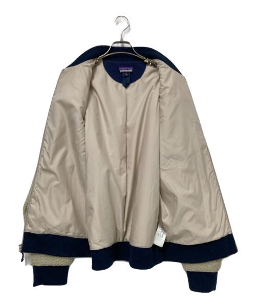Patagonia（パタゴニア）Patagonia (パタゴニア) Retro-X Bomber Jacket アイボリー×ネイビー サイズ:Mの古着・服飾アイテム
