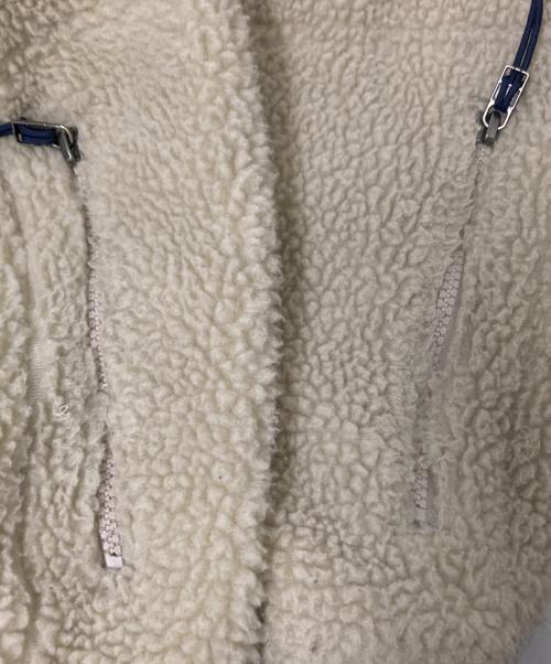 Patagonia（パタゴニア）Patagonia (パタゴニア) Retro-X Bomber Jacket アイボリー×ネイビー サイズ:Mの古着・服飾アイテム