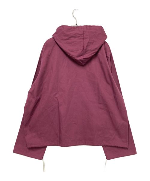 FOUNDOUR（ファウンダ）FOUNDOUR (ファウンダ) OXFORD HOODIE パープル サイズ:3の古着・服飾アイテム
