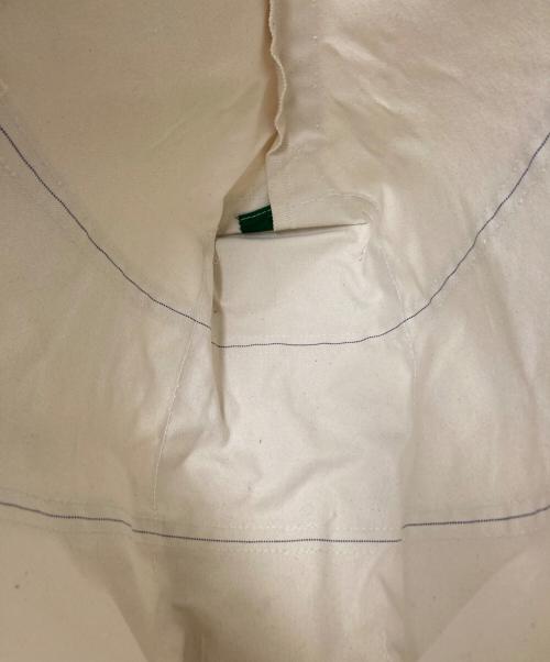 L.L.Bean（エルエルビーン）L.L.Bean (エルエルビーン) キャンバストートバッグ アイボリー×グリーン サイズ:下記参照の古着・服飾アイテム