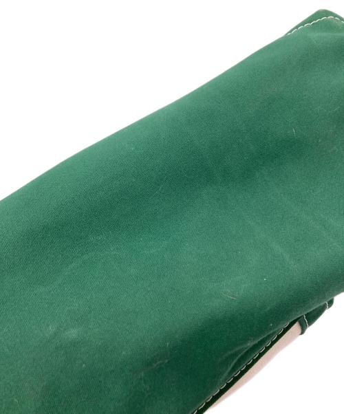 L.L.Bean（エルエルビーン）L.L.Bean (エルエルビーン) キャンバストートバッグ アイボリー×グリーン サイズ:下記参照の古着・服飾アイテム