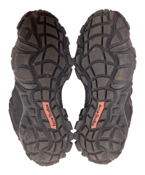 Acne studios（アクネ ストゥディオス）Acne studios (アクネ ストゥディオス) ローカットスニーカー ブラック サイズ:41の古着・服飾アイテム