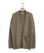 HERMESエルメス）の古着「カシミヤニットカーディガン」｜ベージュ