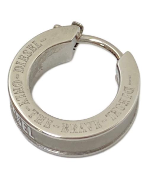 DIESEL（ディーゼル）DIESEL (ディーゼル) ピアス シルバー サイズ:下記参照の古着・服飾アイテム