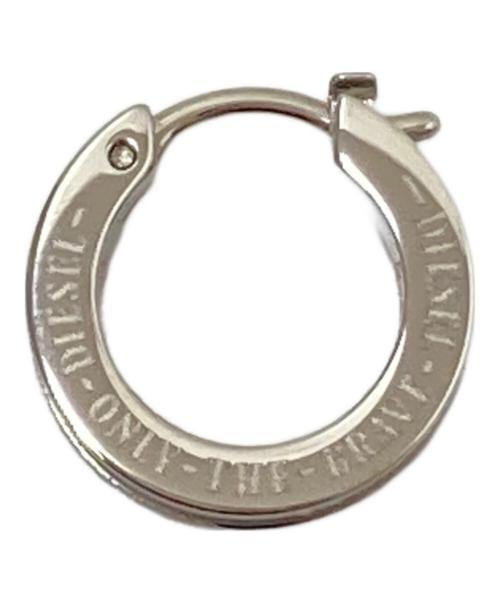 DIESEL（ディーゼル）DIESEL (ディーゼル) ピアス シルバー サイズ:下記参照の古着・服飾アイテム