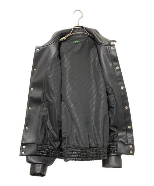 A FEW GOOD KIDS（アフューグッドキッズ）A FEW GOOD KIDS (アフューグッドキッズ) エコレザージャケット ブラック サイズ: Lの古着・服飾アイテム