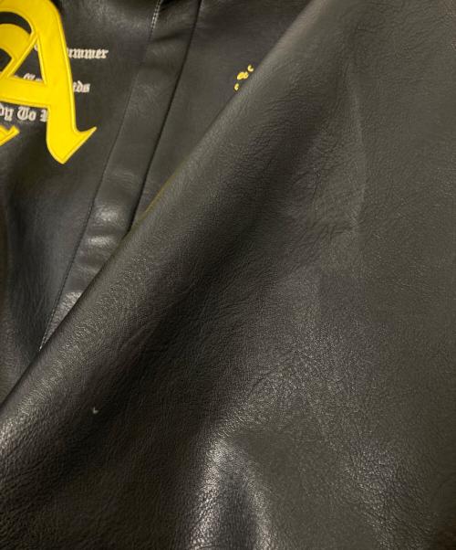 A FEW GOOD KIDS（アフューグッドキッズ）A FEW GOOD KIDS (アフューグッドキッズ) エコレザージャケット ブラック サイズ: Lの古着・服飾アイテム