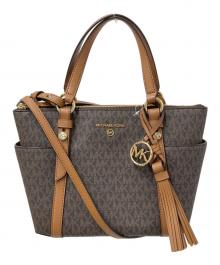 MICHAEL KORS（マイケル・コース）の古着「SULLIVANトートバッグ」｜ブラウン