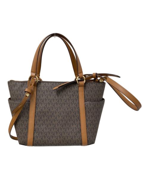 MICHAEL KORS（マイケル・コース）MICHAEL KORS (マイケル・コース) SULLIVANトートバッグ ブラウン サイズ:下記参照の古着・服飾アイテム