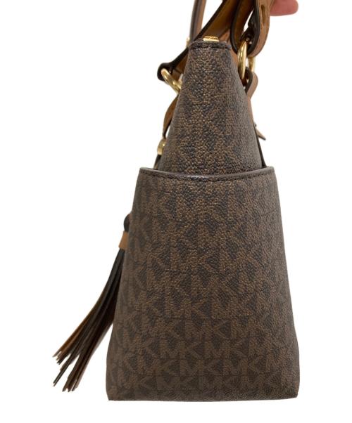 MICHAEL KORS（マイケル・コース）MICHAEL KORS (マイケル・コース) SULLIVANトートバッグ ブラウン サイズ:下記参照の古着・服飾アイテム