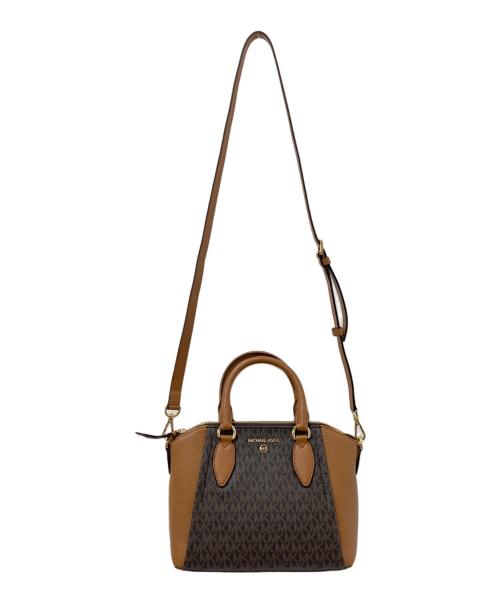 MICHAEL KORS（マイケル・コース）MICHAEL KORS (マイケル・コース) 2WAYバッグ ブラウン サイズ:下記参照の古着・服飾アイテム