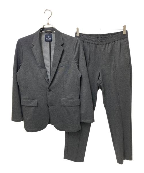 nano・universe（ナノ・ユニバース）nano・universe (ナノ・ユニバース) セットアップ グレー サイズ:Mの古着・服飾アイテム