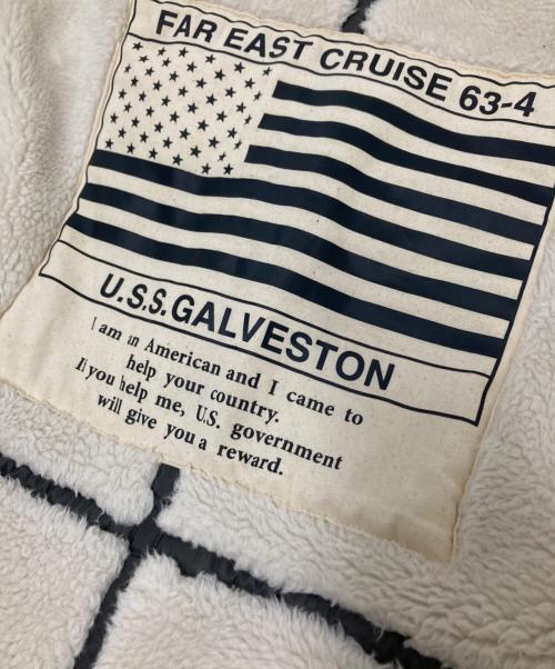 AVIREX（アヴィレックス）AVIREX (アヴィレックス) レトロボアB-3トップガンジャケット ホワイト サイズ: Lの古着・服飾アイテム