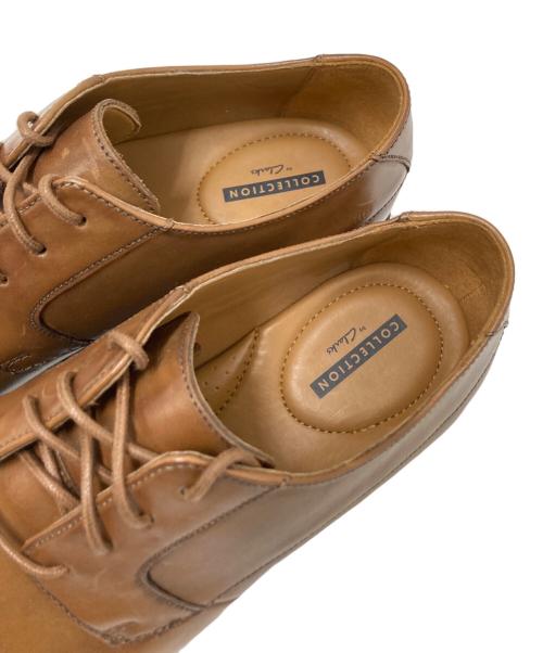 CLARKS（クラークス）CLARKS (クラークス) プレーントゥ ビジネスシューズ ブラウン サイズ:US:9Mの古着・服飾アイテム