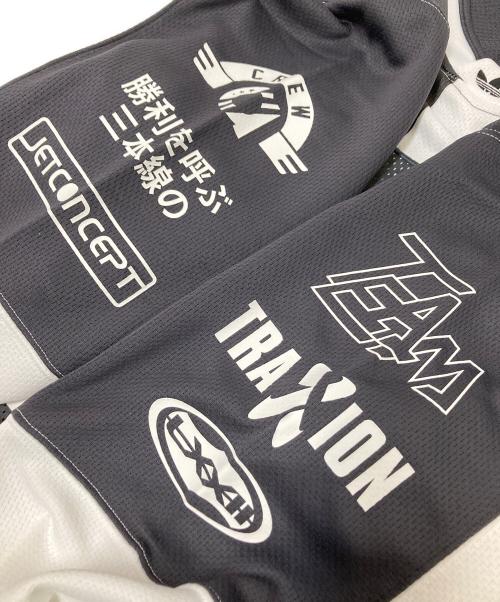 adidas（アディダス）adidas (アディダス) Adilenium シーズン 2 チーム '93長袖ジャージー ホワイト×ブラック サイズ:Lの古着・服飾アイテム