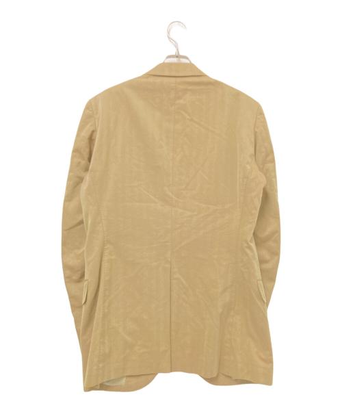 TOMORROW LAND PILGRIM（トゥモローランド ピルグリム）TOMORROW LAND PILGRIM (トゥモローランド ピルグリム) ヘリンボーンセットアップスーツ ベージュ サイズ:46の古着・服飾アイテム