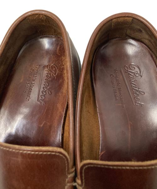 PARABOOT（パラブーツ）PARABOOT (パラブーツ) ローファー ブラウン サイズ:7 1/2の古着・服飾アイテム