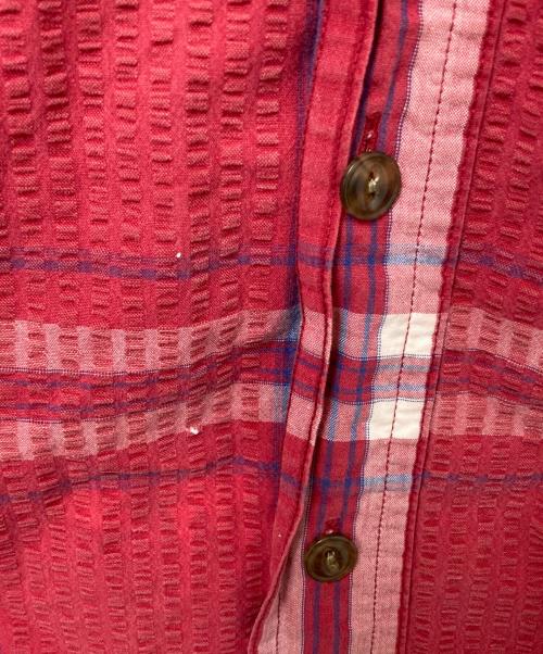 CHAPS RALPH LAUREN（チャップス ラルフローレン）CHAPS RALPH LAUREN (チャップス ラルフローレン) チェックBDシャツ レッド サイズ:Mの古着・服飾アイテム