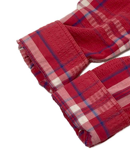CHAPS RALPH LAUREN（チャップス ラルフローレン）CHAPS RALPH LAUREN (チャップス ラルフローレン) チェックBDシャツ レッド サイズ:Mの古着・服飾アイテム