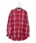 CHAPS RALPH LAUREN（チャップス ラルフローレン）の古着「チェックBDシャツ」｜レッド
