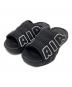 NIKE（ナイキ）の古着「Air More Uptempo Slide」｜ブラック×ホワイト