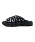NIKE (ナイキ) Air More Uptempo Slide ブラック×ホワイト サイズ:25.0㎝：4000円